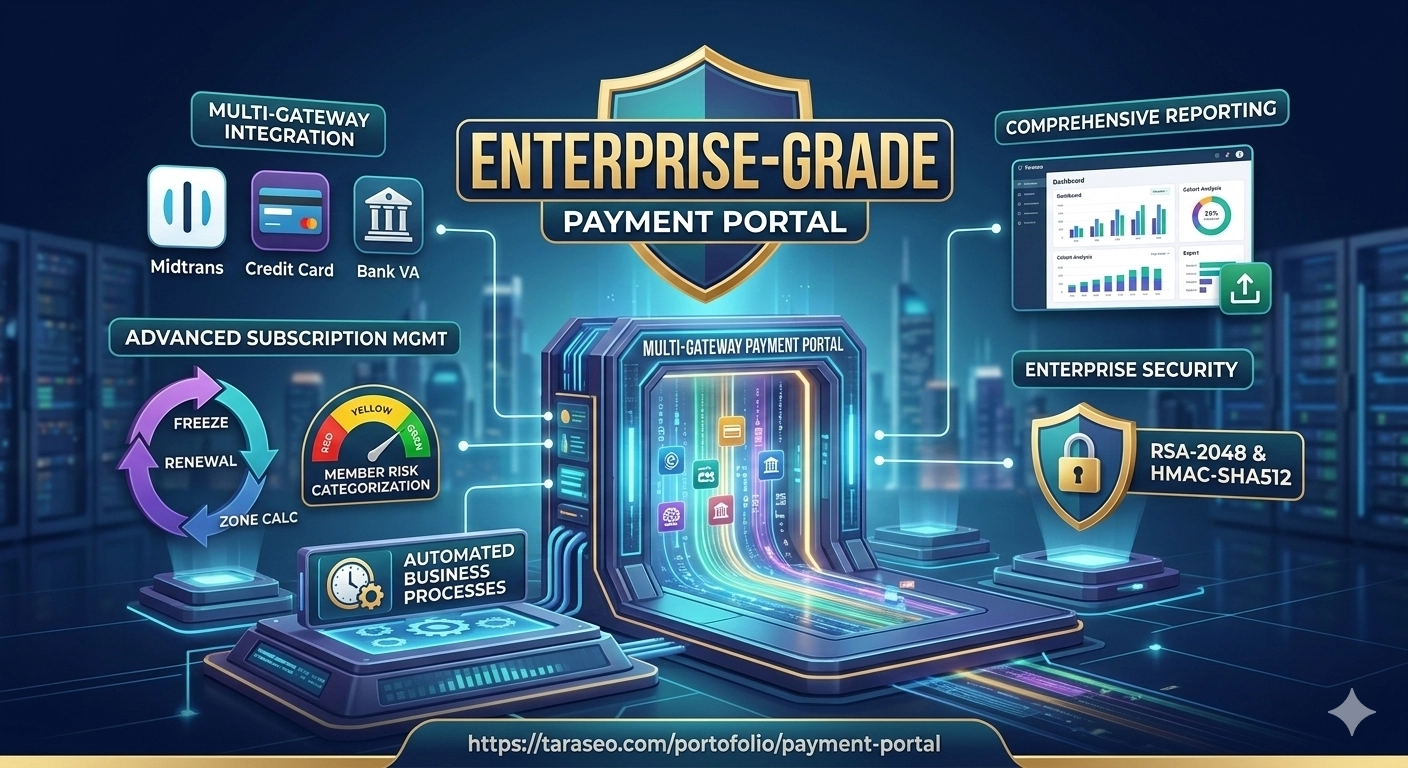 Enterprise Payment Gateway Portal